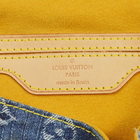 Louis Vuitton Sac a Dos GM Backpack Monogram Denim Blue - Picture 13 of 16